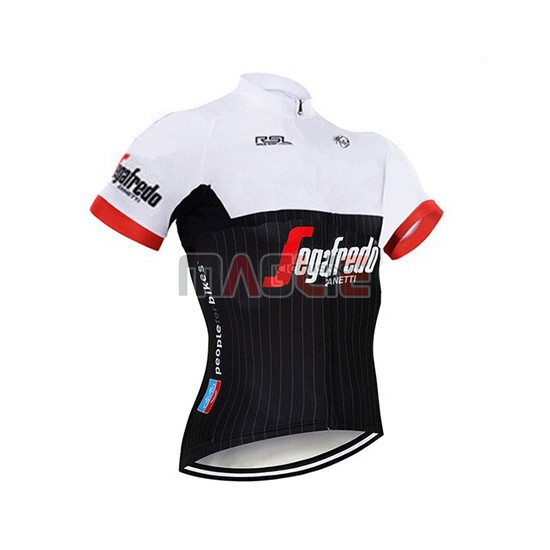 Maglia Segafredo Zanetti Manica Corta 2020 Bianco Nero